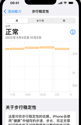 寿阳iPhone手机维修如何在iPhone开启'步行稳定性通知'