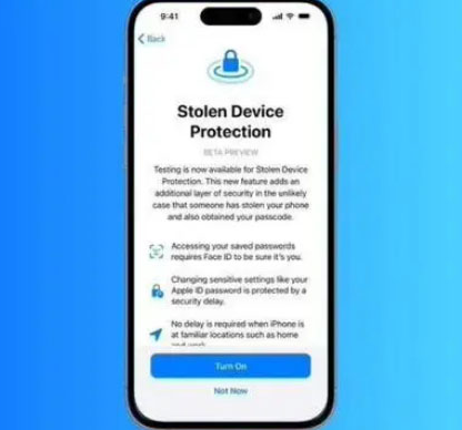 寿阳苹果授权维修店分享被盗设备保护功能开启方法 