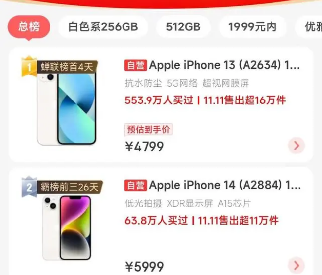 寿阳苹果14维修分享iPhone14配置不如同价位的安卓还能大卖 